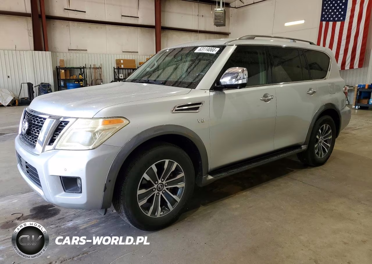 2017 Nissan Armada Sl VIN:JN8AY2ND7H9005535 - 1