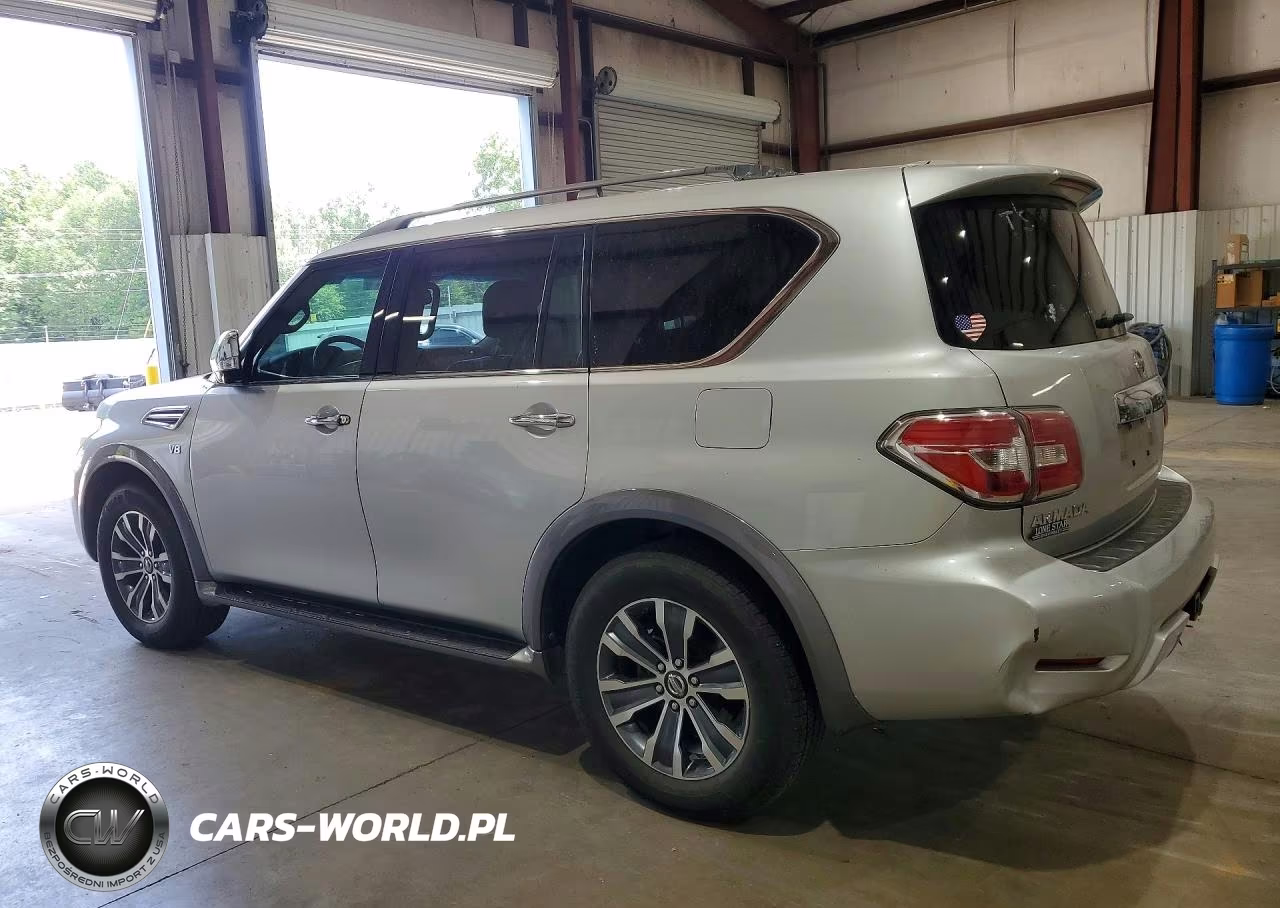 2017 Nissan Armada Sl VIN:JN8AY2ND7H9005535 - 2