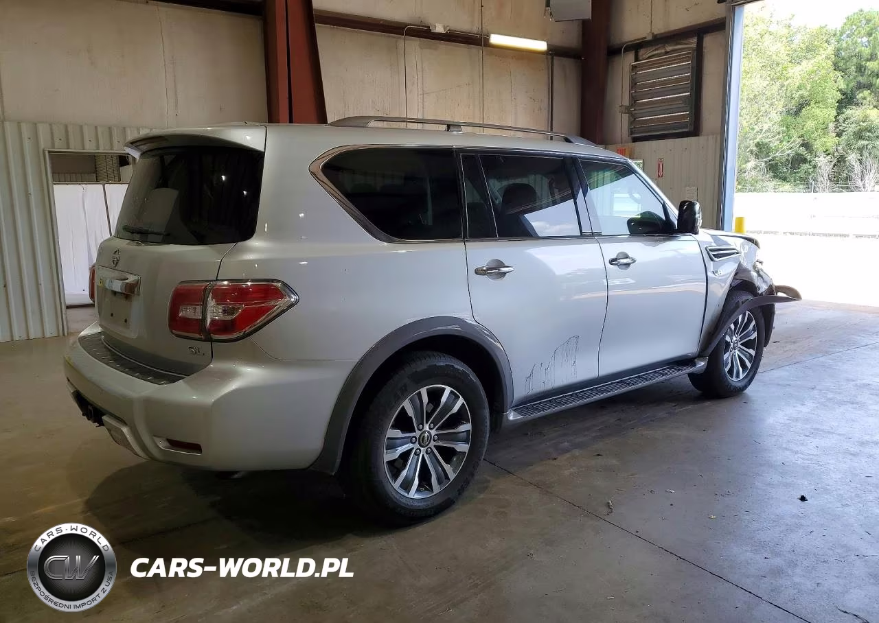 2017 Nissan Armada Sl VIN:JN8AY2ND7H9005535 - 3