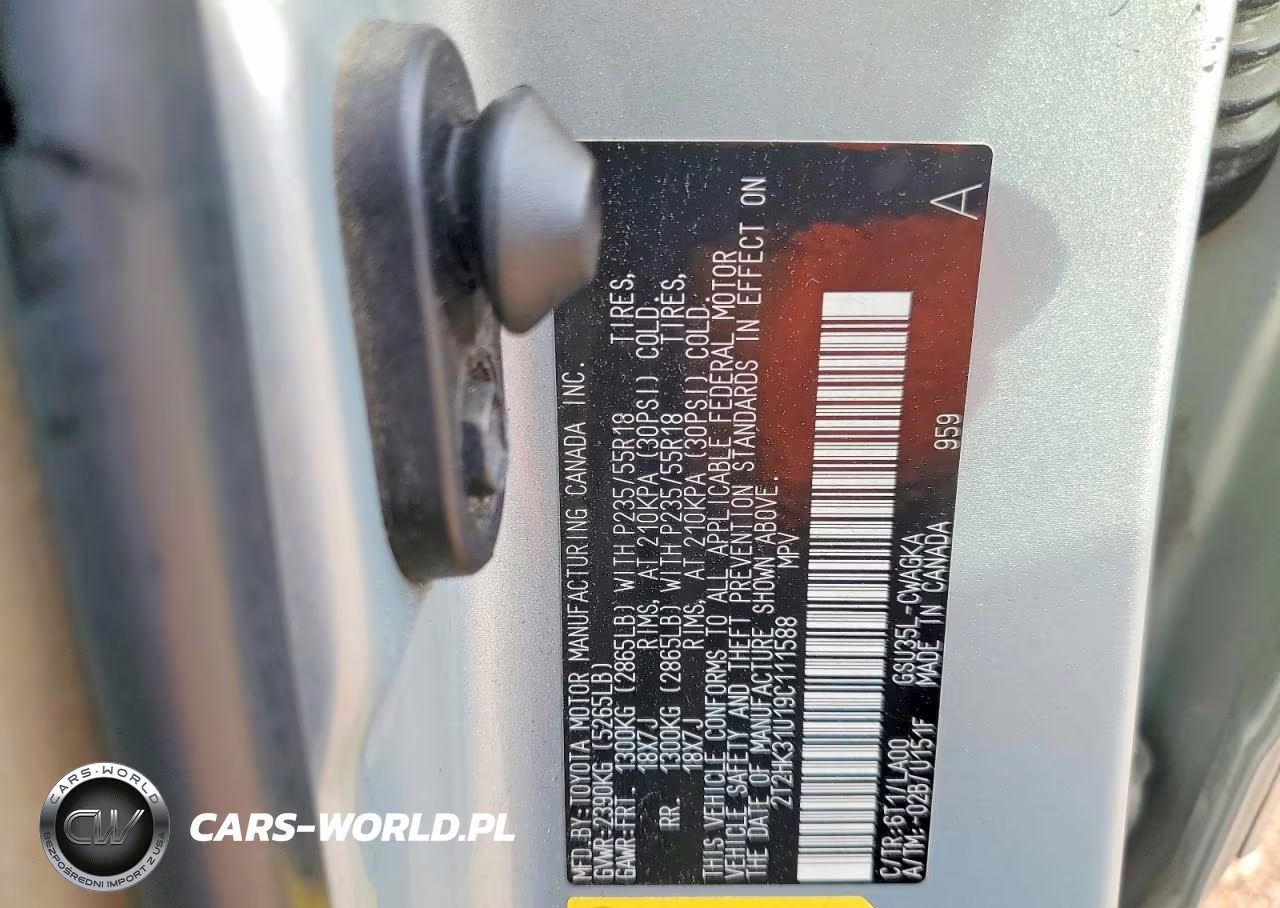 2009 Lexus Rx 350 VIN:2T2HK31U19C111588 - 13