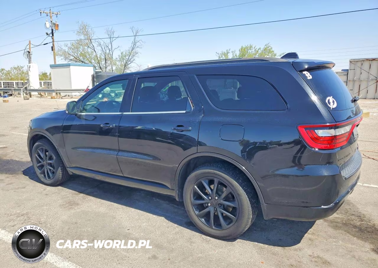 2018 Dodge Durango Gt VIN:1C4RDJDG0JC176586 - 2