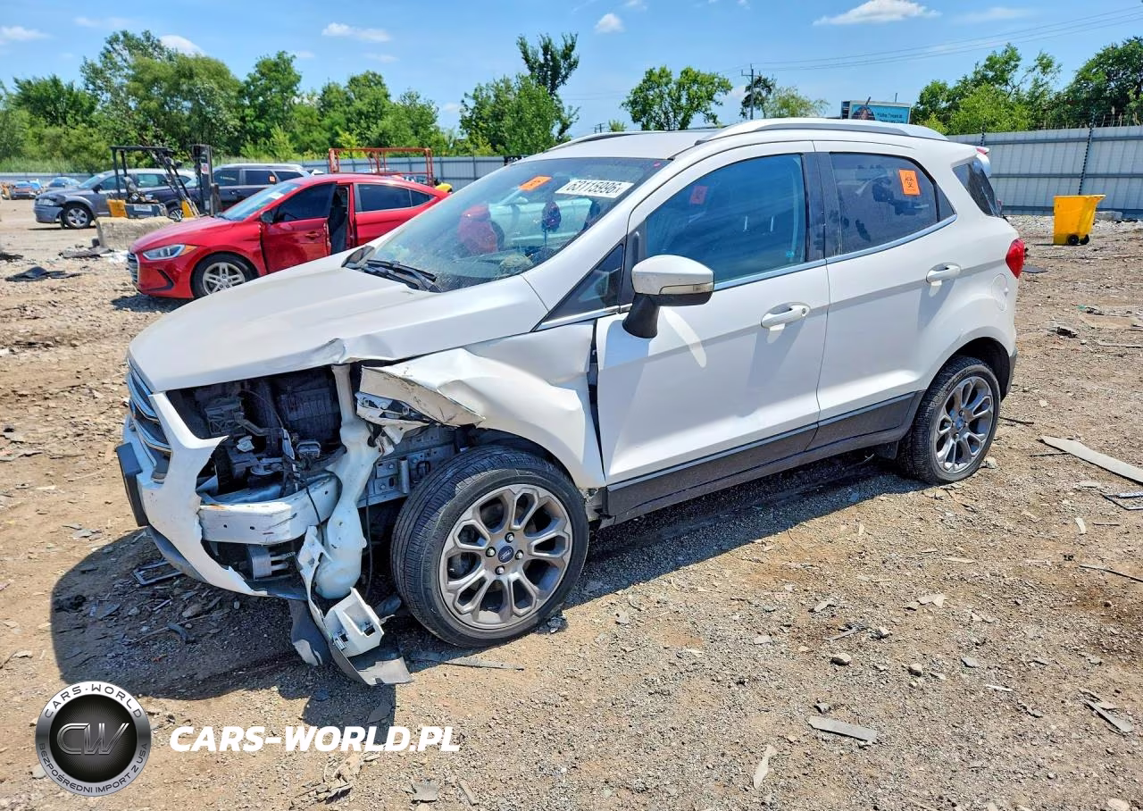 2018 Ford Ecosport Titanium VIN:MAJ3P1VEXJC242433 - 1