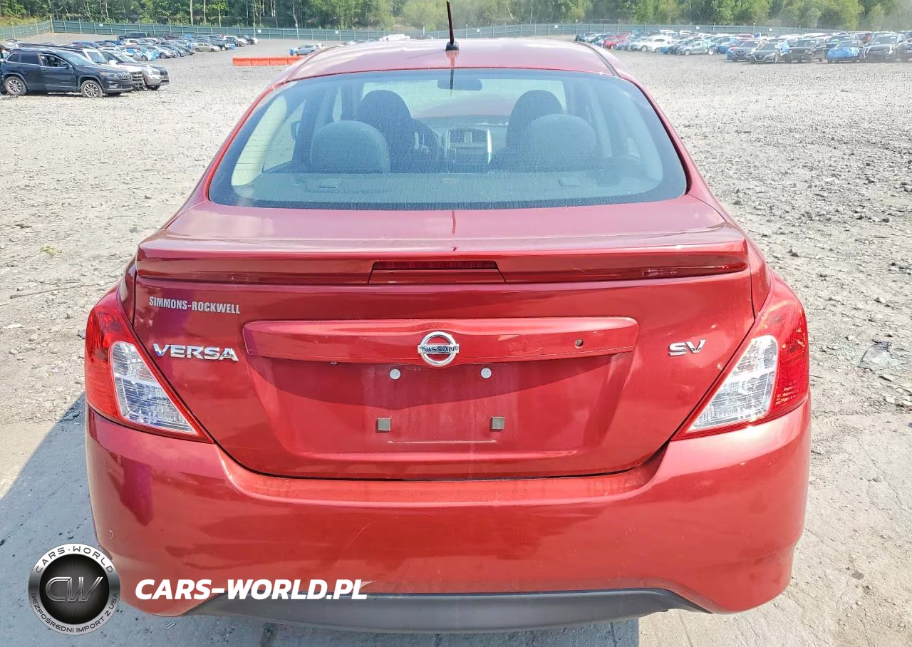 2019 Nissan Versa Sv VIN:3N1CN7AP6KL872971 - 6