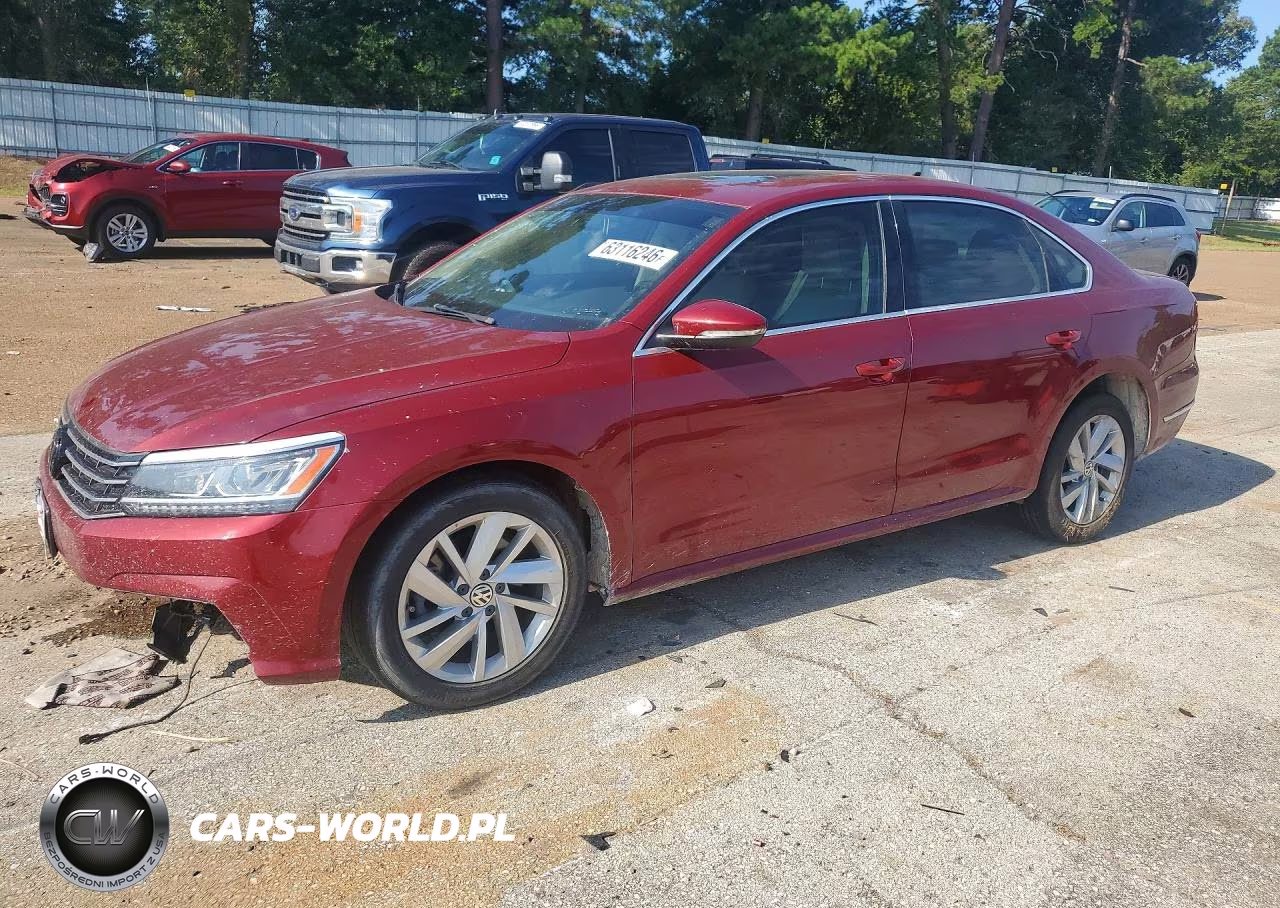 2018 Volkswagen Passat Se VIN:1VWBA7A30JC030393 - 1