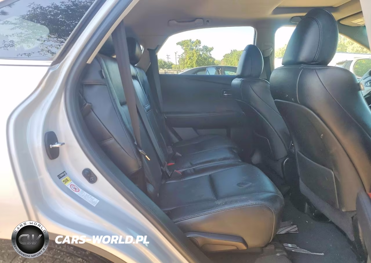 2012 Lexus Rx 350 VIN:2T2BK1BA6CC148951 - 10