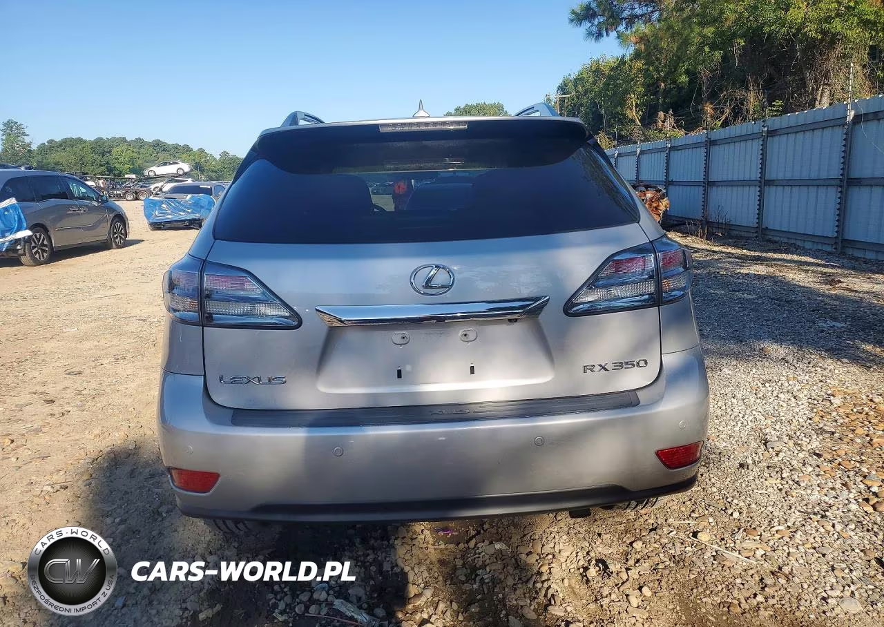 2012 Lexus Rx 350 VIN:2T2BK1BA6CC148951 - 6