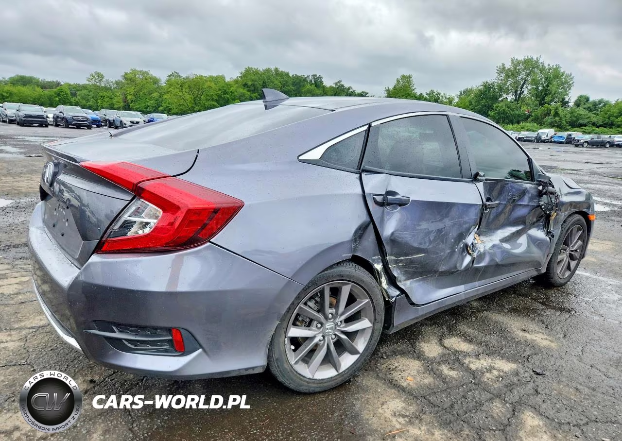 2021 Honda Civic Exl VIN:2HGFC1F71MH704156 - 3