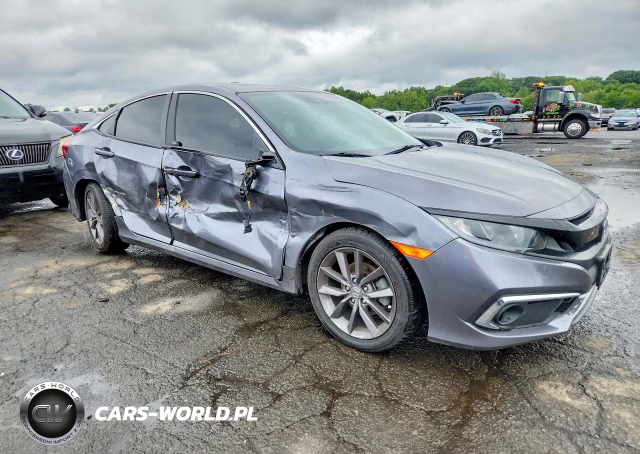 2021 Honda Civic Exl VIN:2HGFC1F71MH704156 - 4
