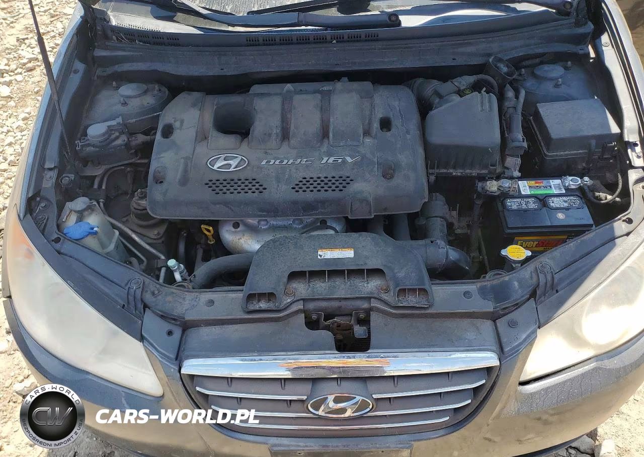 2007 Hyundai Elantra Gls VIN:KMHDU46D37U111602 - 11
