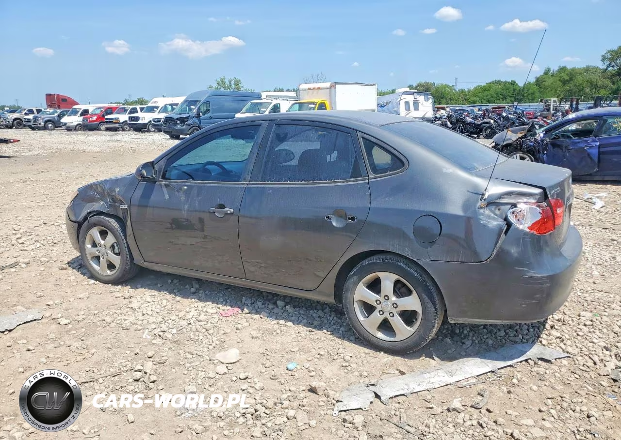 2007 Hyundai Elantra Gls VIN:KMHDU46D37U111602 - 2