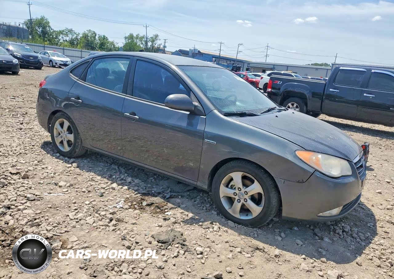 2007 Hyundai Elantra Gls VIN:KMHDU46D37U111602 - 4