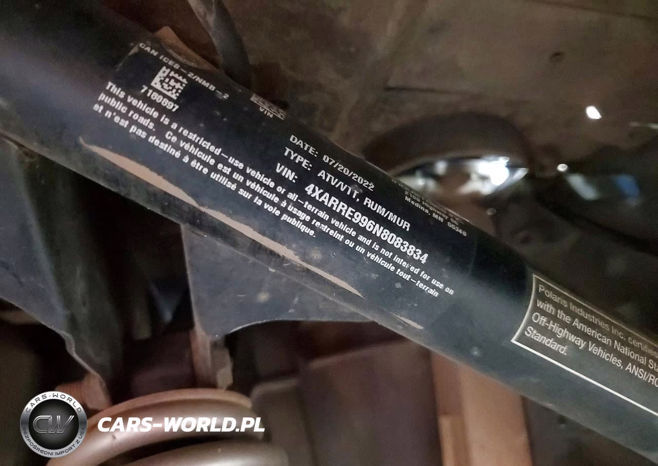 2022 Polaris Ranger Xp 1000 Utility Vehicle VIN:4XARRE996N8083834 - 10