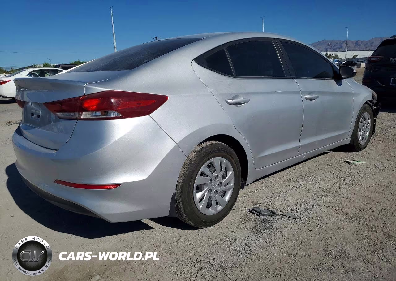 2018 Hyundai Elantra Se VIN:KMHD74LF9JU609372 - 3