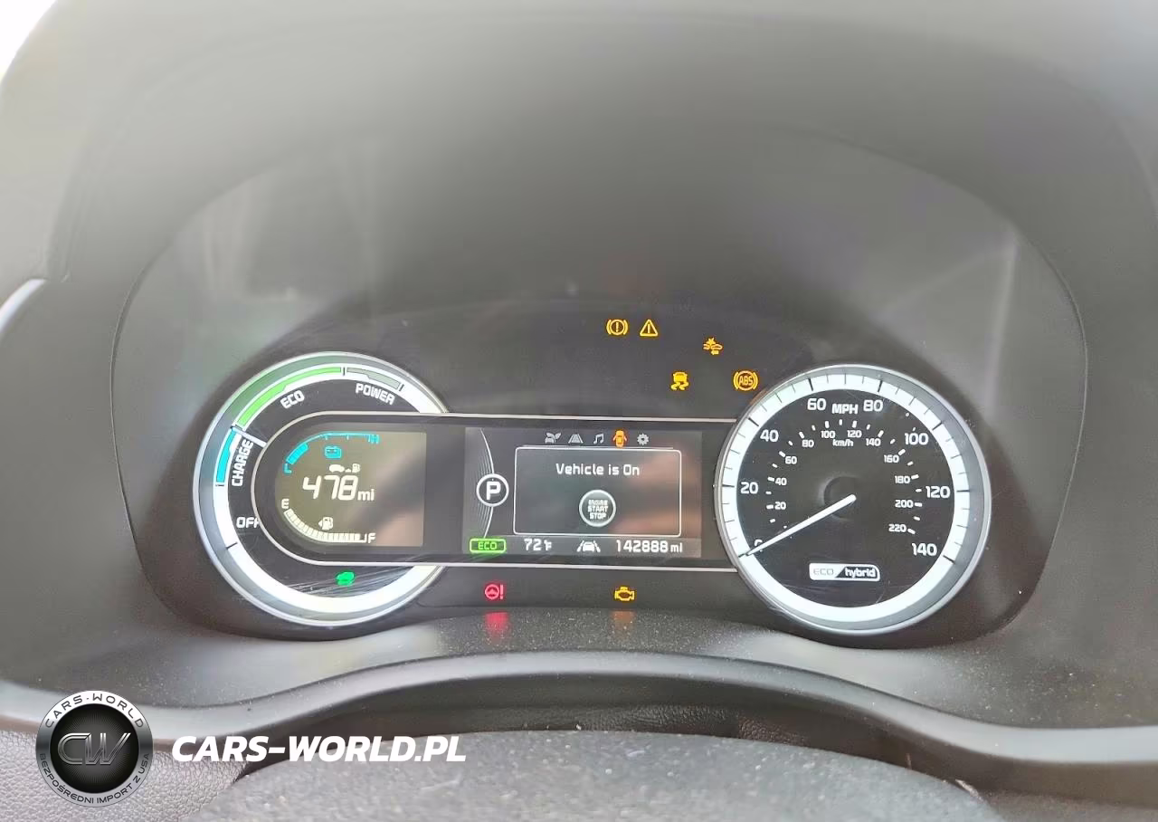 2017 Kia Niro Lx VIN:KNDCB3LCXH5074829 - 9