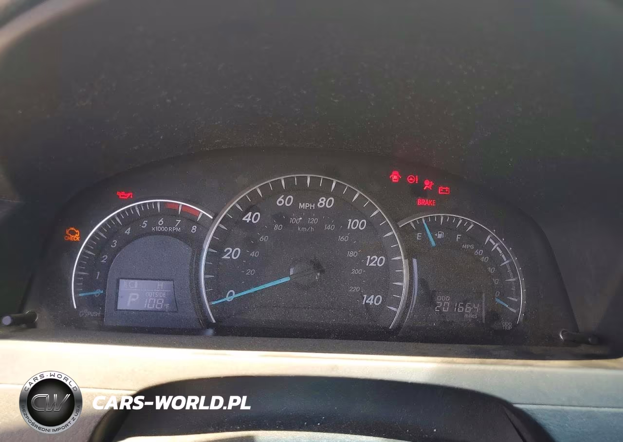 2012 Toyota Camry Xle VIN:4T4BF1FK9CR225750 - 9