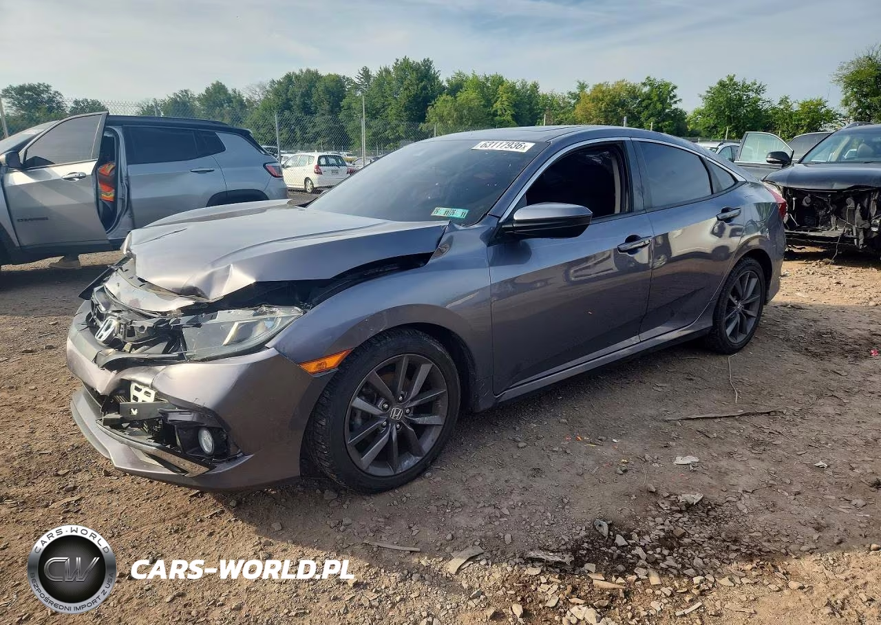2020 Honda Civic Ex VIN:19XFC1F35LE220223 - 1