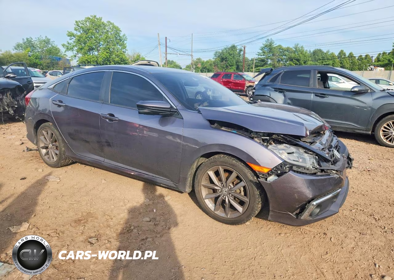 2020 Honda Civic Ex VIN:19XFC1F35LE220223 - 4