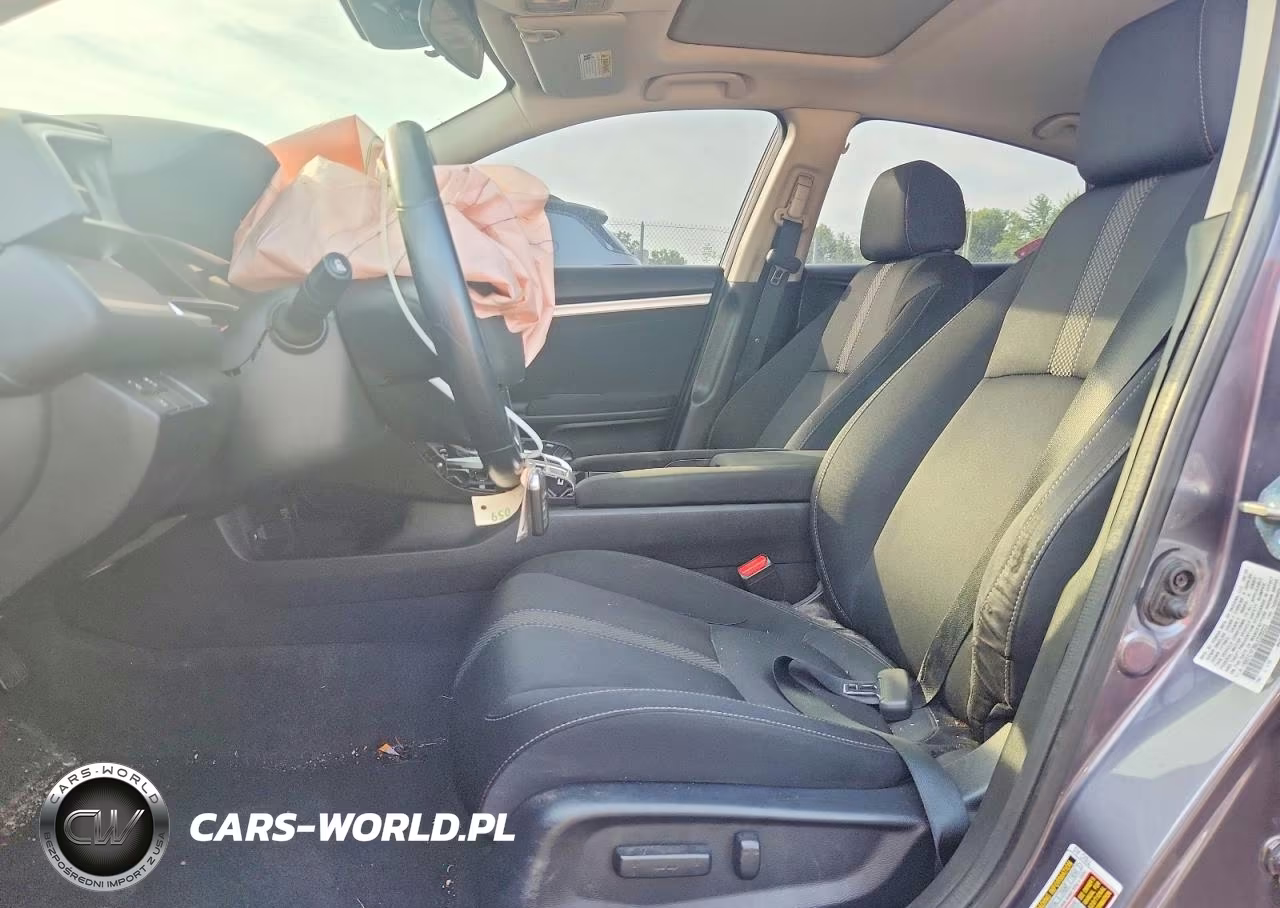 2020 Honda Civic Ex VIN:19XFC1F35LE220223 - 7