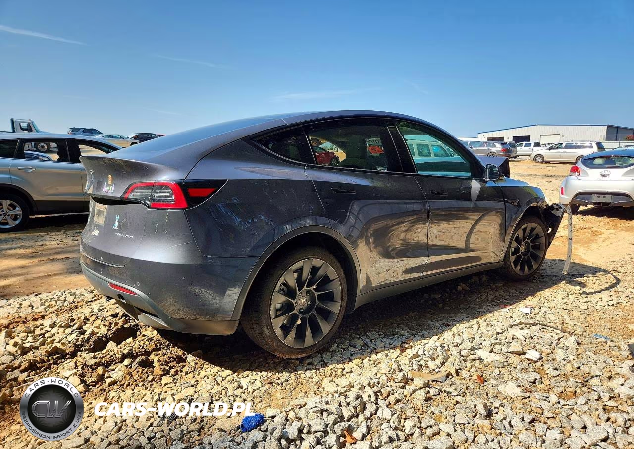 2022 Tesla Model Y VIN:7SAYGDEE0NF320439 - 3