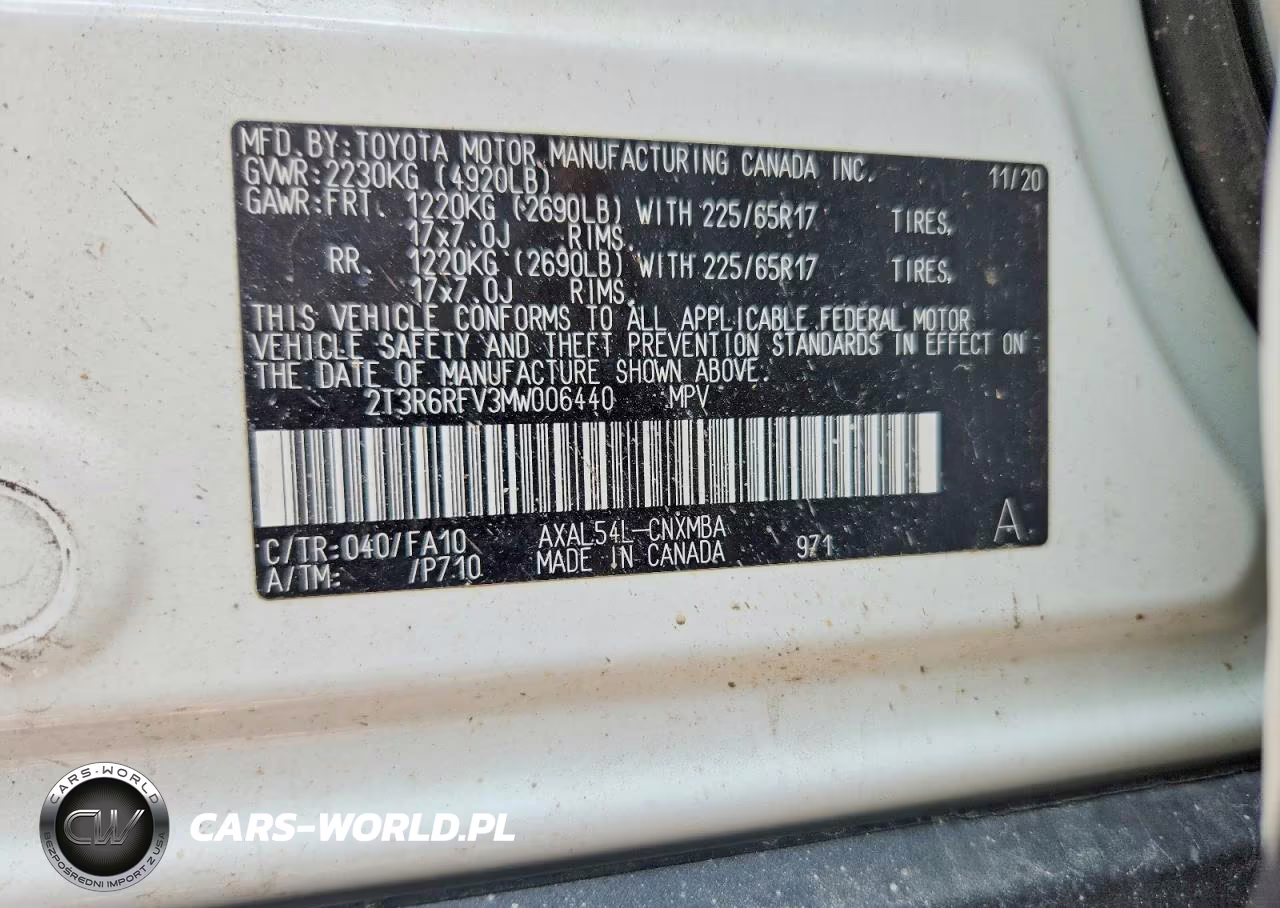 2021 Toyota Rav4 Hybrid Xle VIN:2T3R6RFV3MW006440 - 14