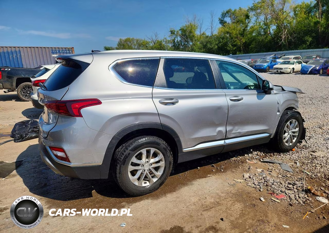 2020 Hyundai Santa Fe Se VIN:5NMS23AD6LH300121 - 3