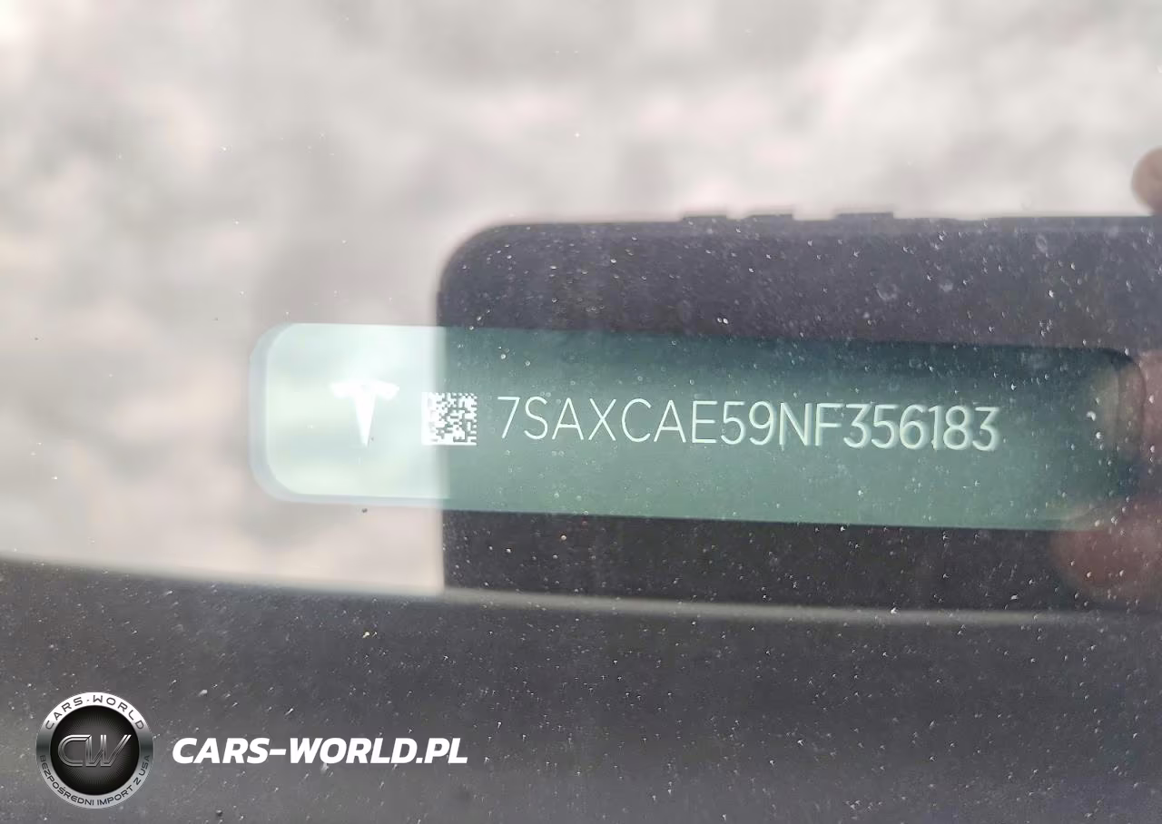 2022 Tesla Model X VIN:7SAXCAE59NF356183 - 12