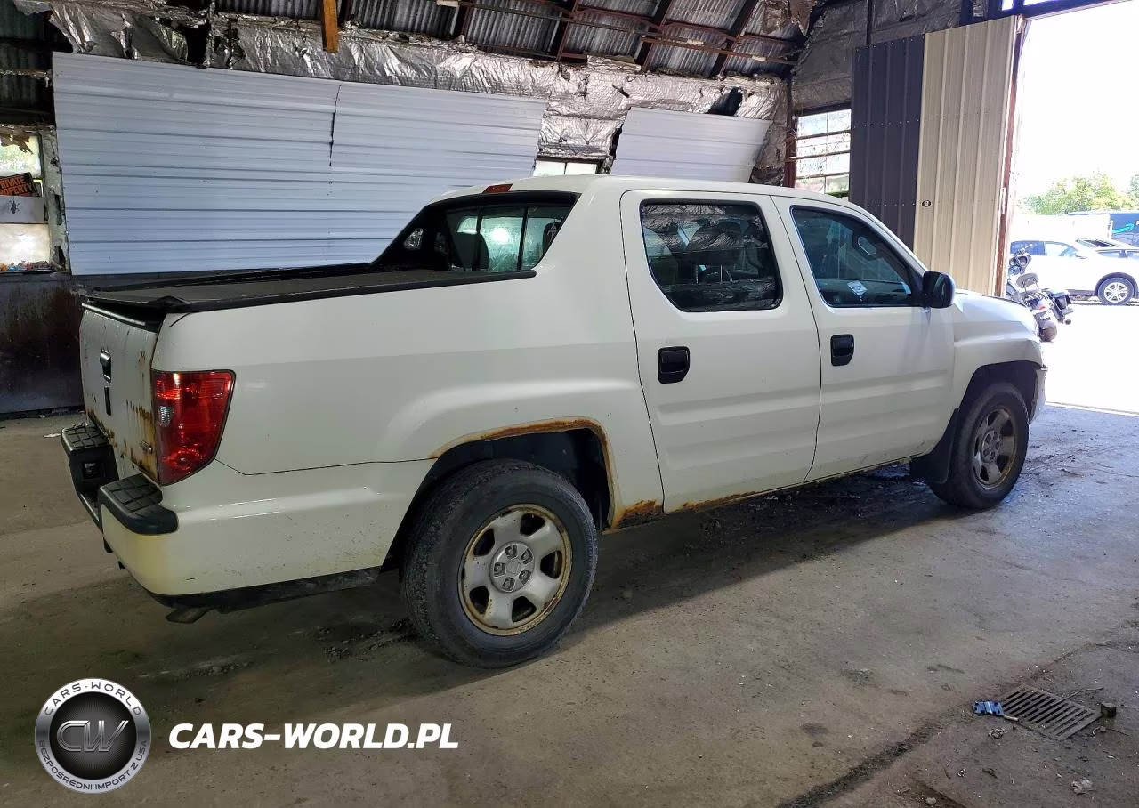 2010 Honda Ridgeline Rt VIN:5FPYK1F26AB005970 - 3