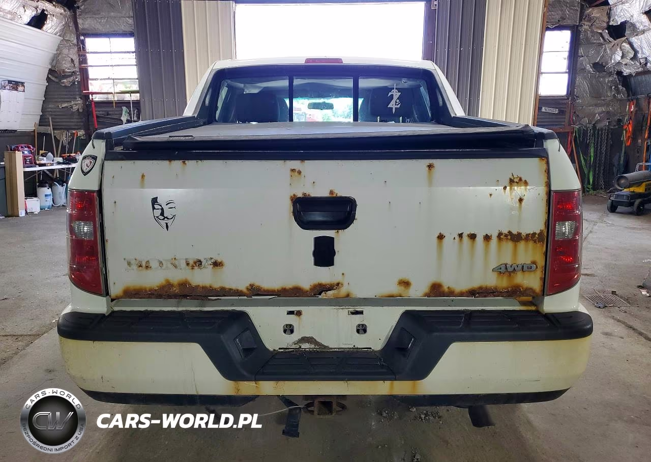 2010 Honda Ridgeline Rt VIN:5FPYK1F26AB005970 - 6