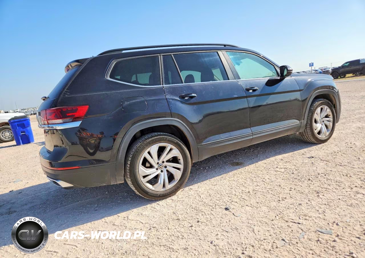 2021 Volkswagen Atlas Se VIN:1V2HR2CA5MC568269 - 3