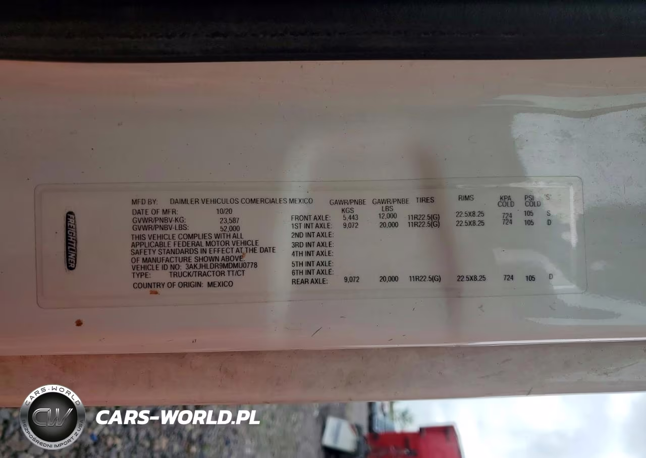 2021 Freightliner Cascadia 126 Semi Truck VIN:3AKJHLDR9MDMU0778 - 11