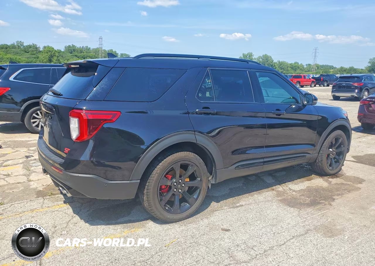 2020 Ford Explorer St VIN:1FM5K8GC8LGA77964 - 3