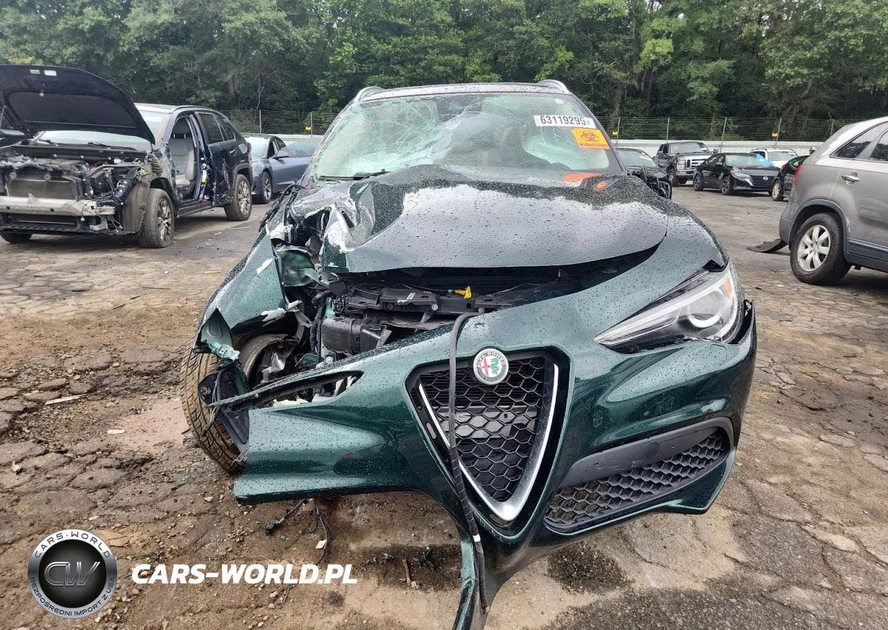 2021 Alfa Romeo Stelvio Ti VIN:ZASPAKBN4M7D18661 - 5