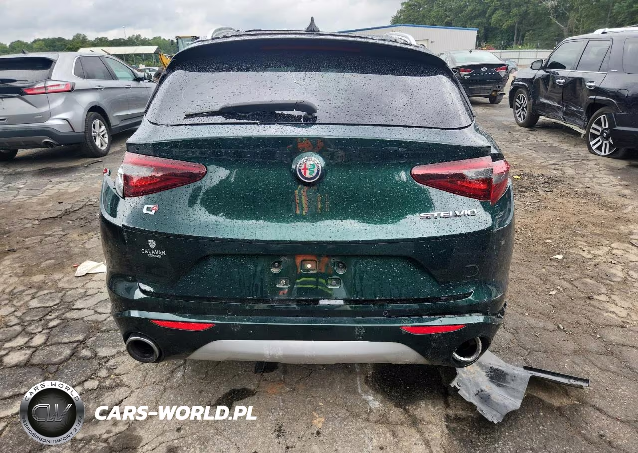 2021 Alfa Romeo Stelvio Ti VIN:ZASPAKBN4M7D18661 - 6