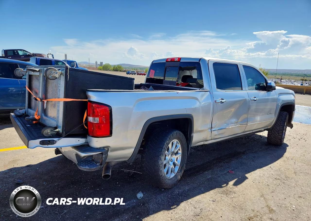2014 GMC Sierra K1500 Denali VIN:3GTU2WEJ7EG492853 - 3