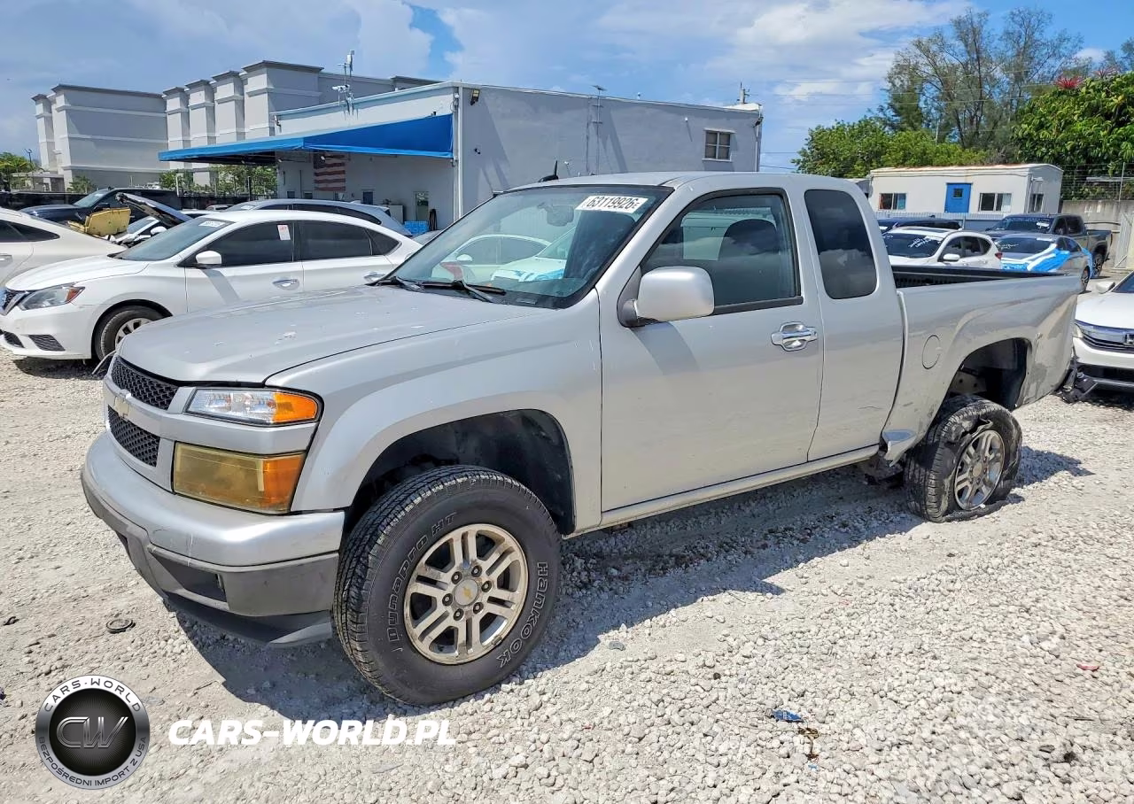 2010 Chevrolet Colorado Lt VIN:1GCJTCDE7A8102711 - 1