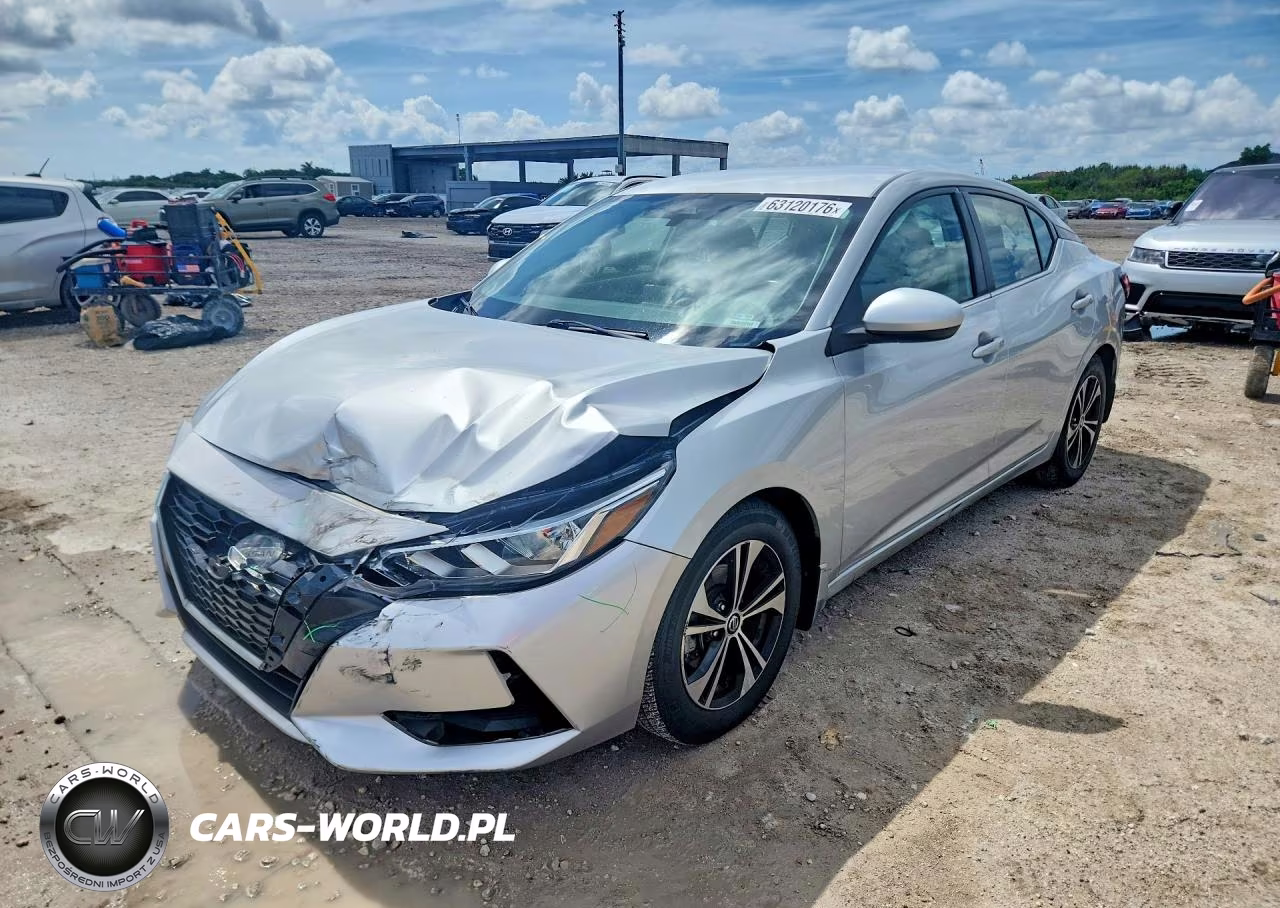 2022 Nissan Sentra Sv VIN:3N1AB8CV2NY302040 - 1