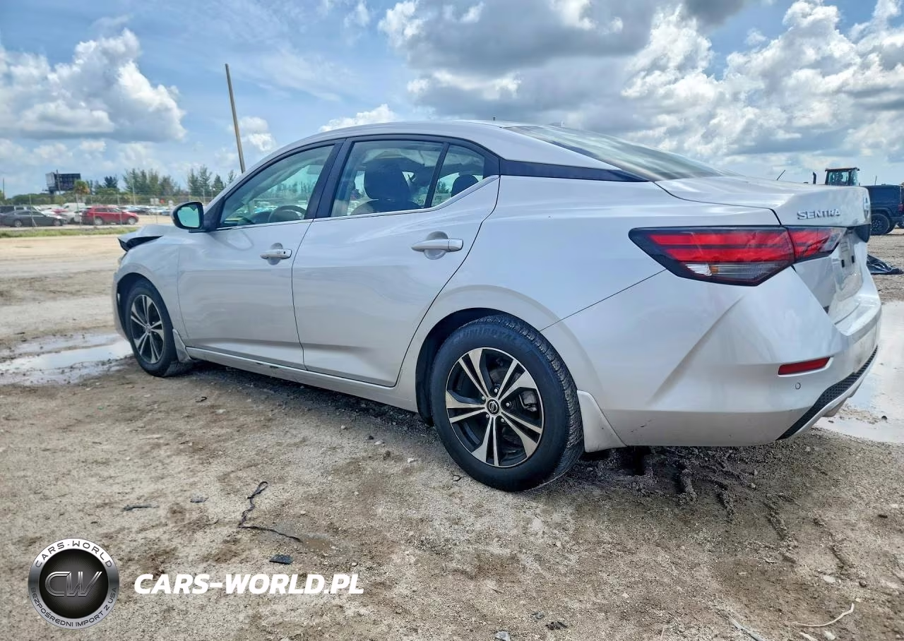 2022 Nissan Sentra Sv VIN:3N1AB8CV2NY302040 - 2