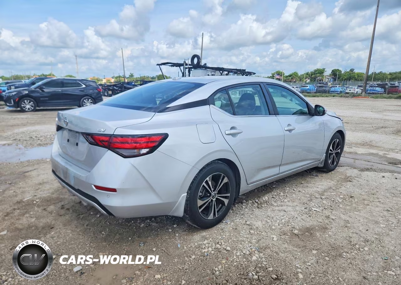 2022 Nissan Sentra Sv VIN:3N1AB8CV2NY302040 - 3