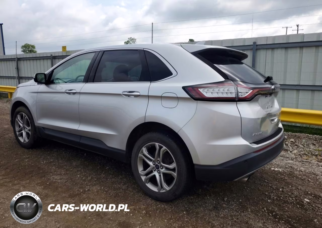 2017 Ford Edge Titanium VIN:2FMPK4K97HBC15151 - 2