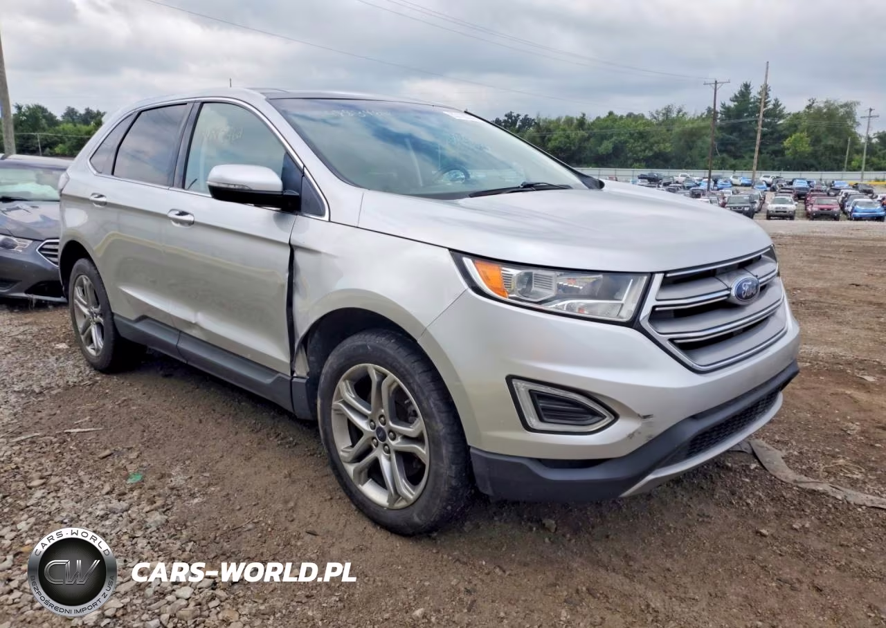 2017 Ford Edge Titanium VIN:2FMPK4K97HBC15151 - 4