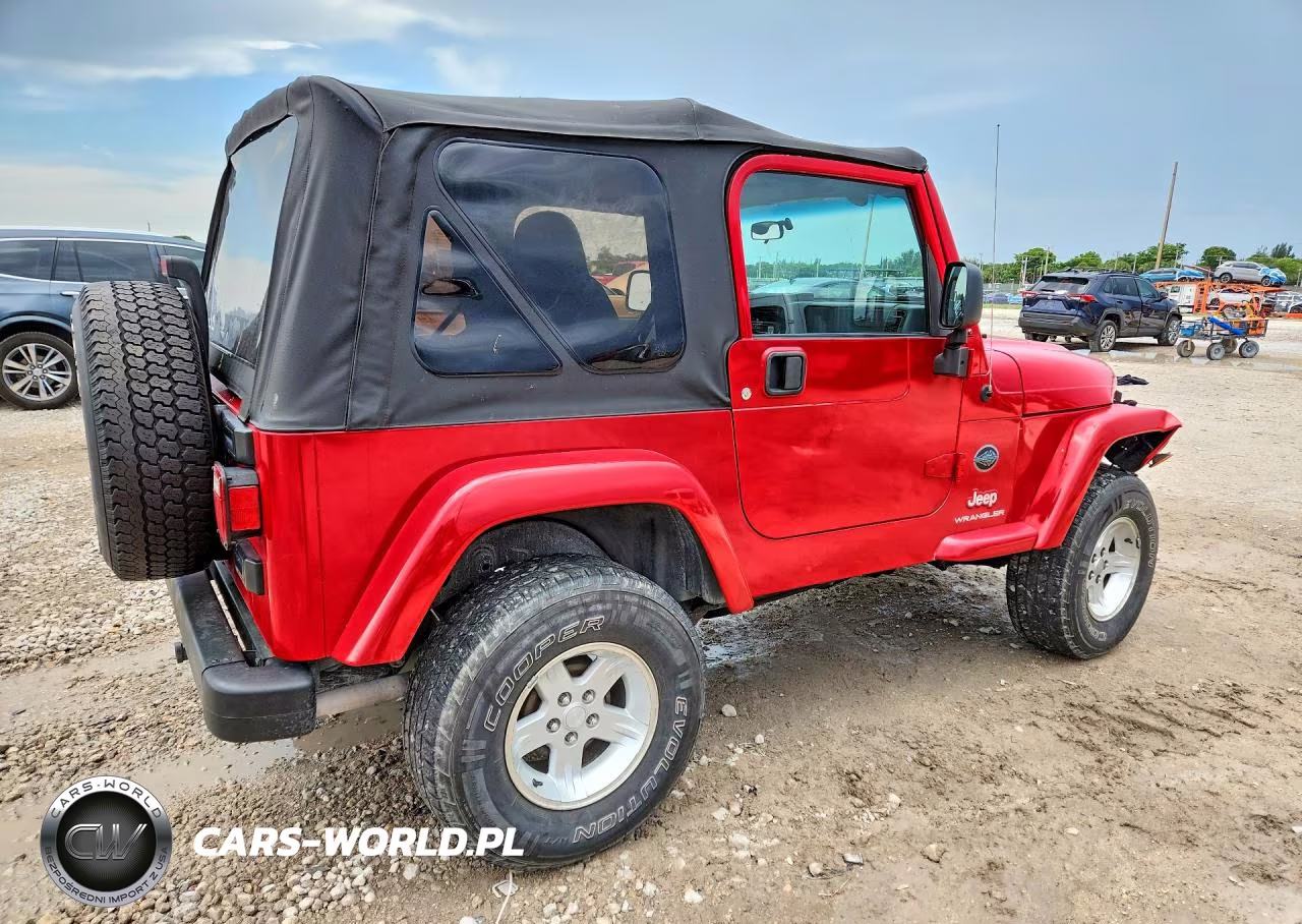2005 Jeep Wrangler X VIN:1J4FA39S65P363490 - 3