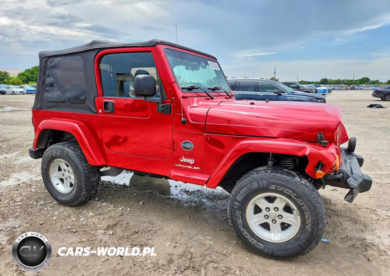 2005 Jeep Wrangler X VIN:1J4FA39S65P363490 - 4