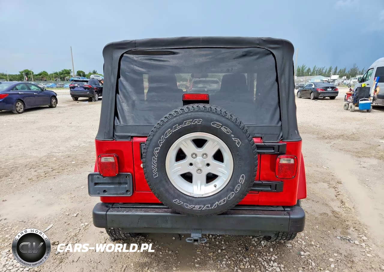 2005 Jeep Wrangler X VIN:1J4FA39S65P363490 - 6