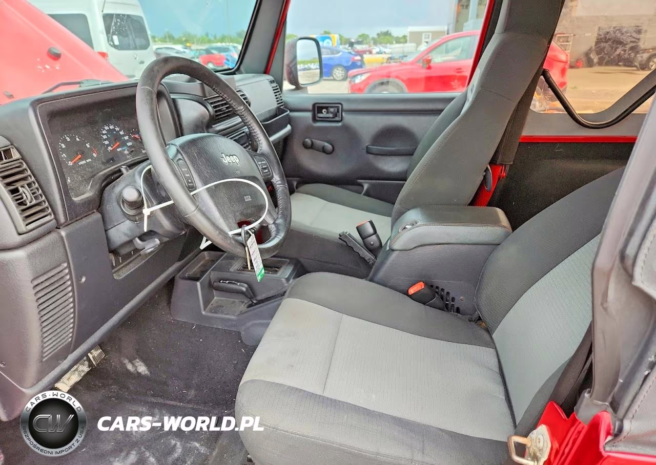 2005 Jeep Wrangler X VIN:1J4FA39S65P363490 - 7