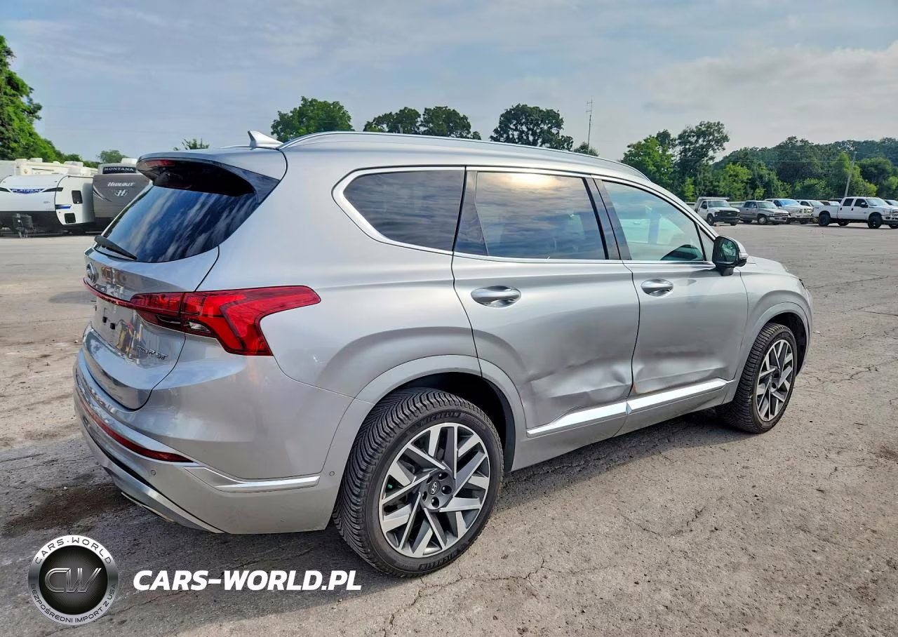 2021 Hyundai Santa Fe Calligraphy VIN:5NMS5DAL7MH365646 - 3
