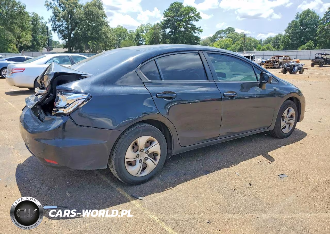 2015 Honda Civic Lx VIN:19XFB2E52FE062486 - 3