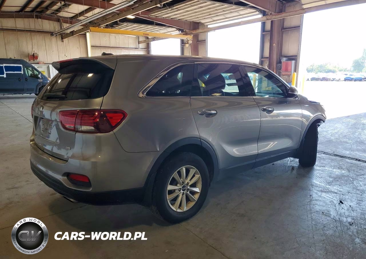 2019 Kia Sorento Lx VIN:5XYPG4A36KG454616 - 3