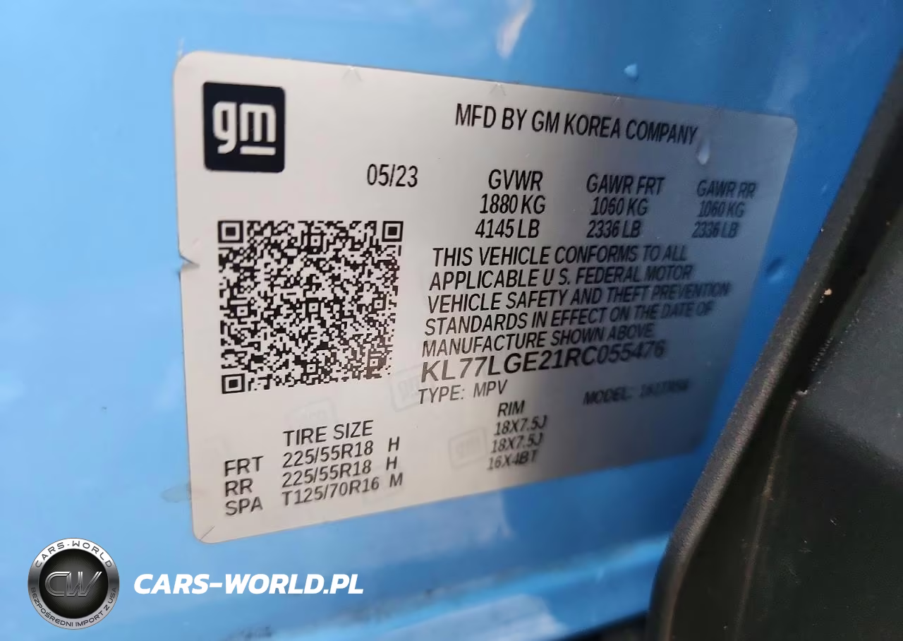 2024 Chevrolet Trax 1Rs VIN:KL77LGE21RC055476 - 12