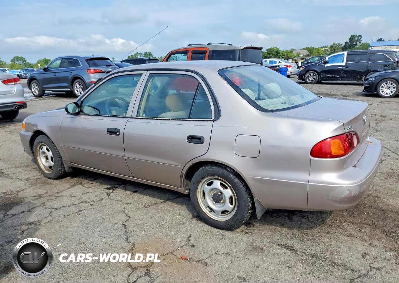 2001 Toyota Corolla Ce VIN:2T1BR12E61C392034 - 2