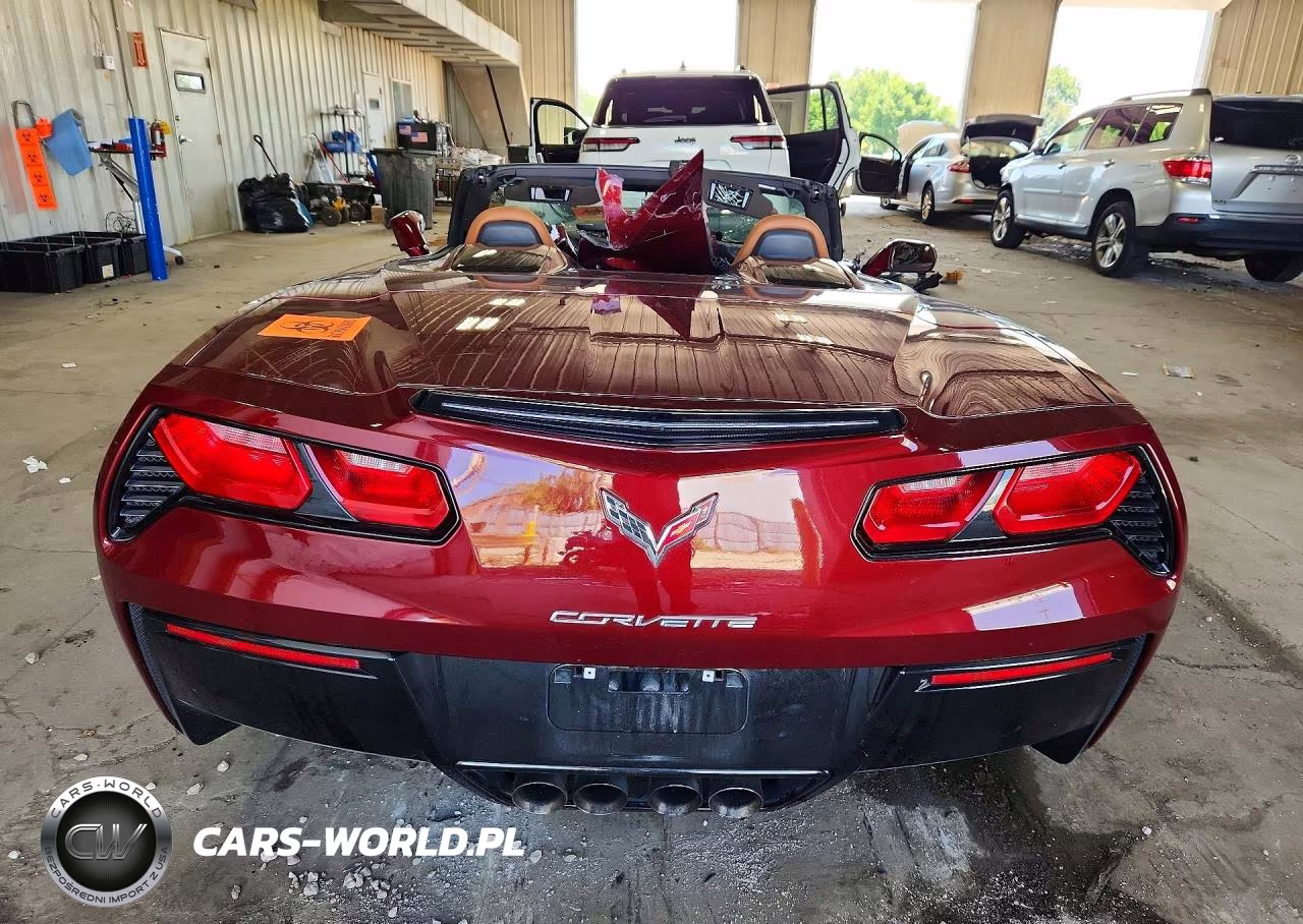 2017 Chevrolet Corvette Stingray 2Lt VIN:1G1YD3D79H5118975 - 6